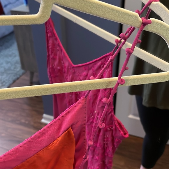 Beautiful fuchsia evening dress - Picture 11 of 11